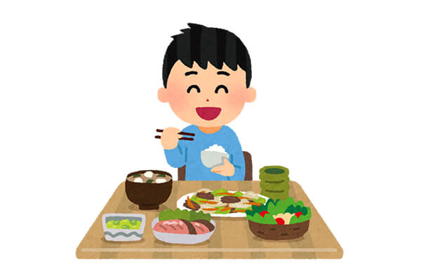 味わうえることの幸せ
